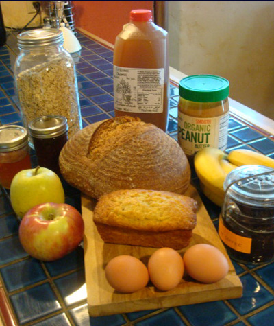 local organic foods sampler photo